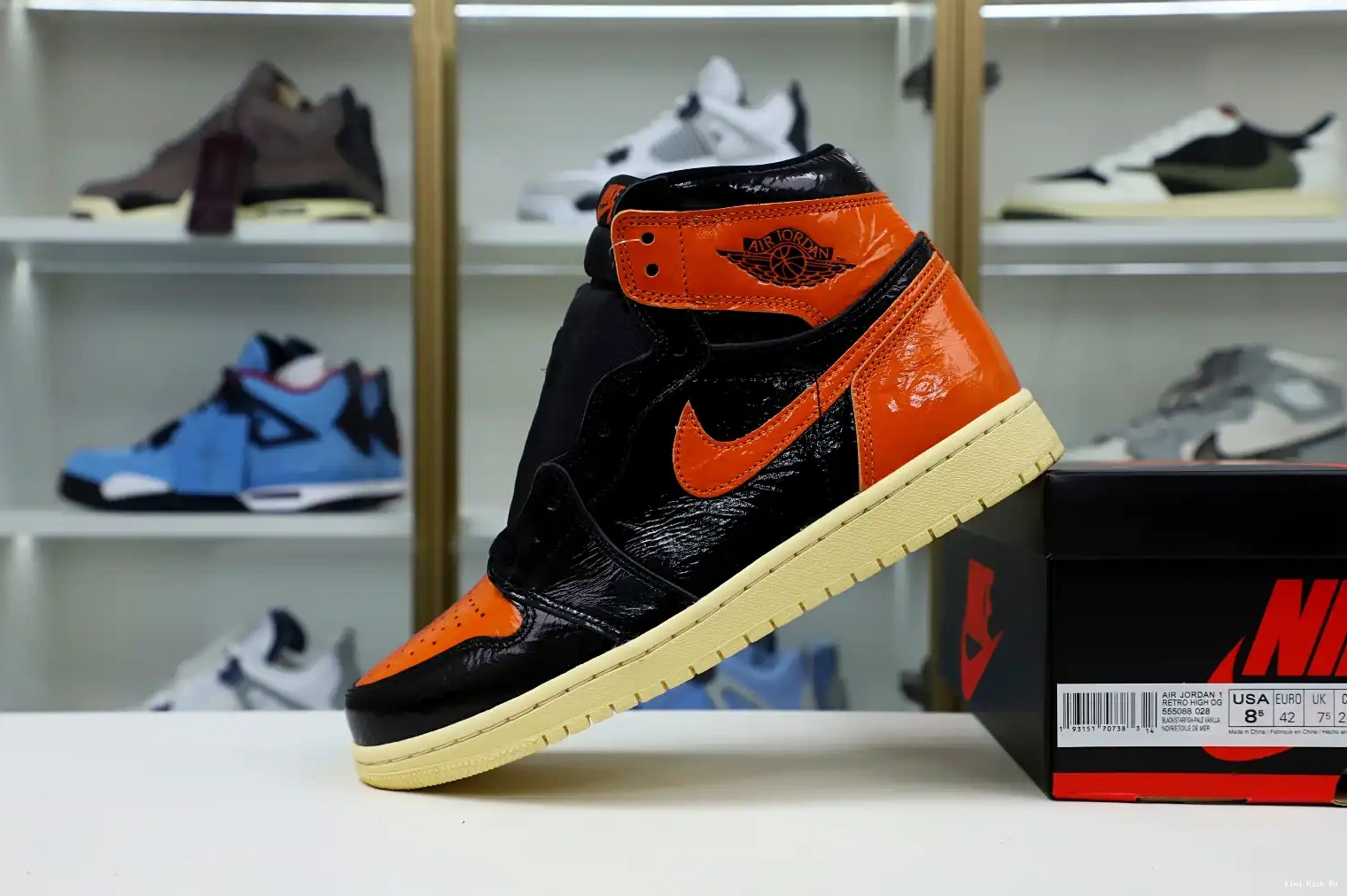HIGH 'SHATTERED 1 3.0' BACKBOARD AIR JORDAN OG RETRO Kimikick 0608